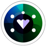 Spa, Minimalist App Icon - Circle Icon Bevel Border