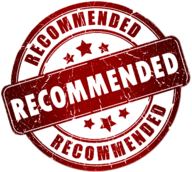 Recommended Red Sign