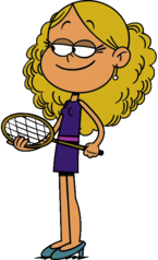 The Loud House Character Whitney With Tennis Racket