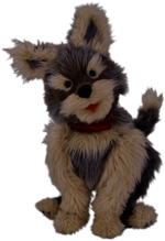 Julie's Greenroom Character Toby the Dog