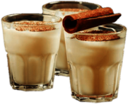 Three Glasses Of Eggnog