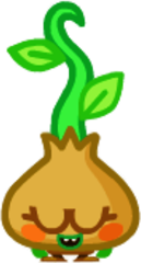 Truffle the Splendid Sproutling Eyes Closed