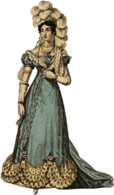 Victorian Court Dress