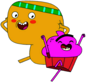 Cupcake & Dino Jumping