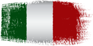 Italian Flag Brush Effect