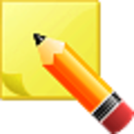 Post-it Note with Pencil