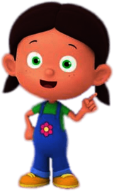 Counting With Paula Finger Up