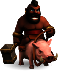 Clash Of Clans Hog Rider