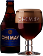 Chimay Blue With Glass