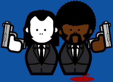 joules and Vincent Pulp Fiction