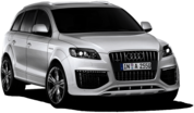 White Audi Suv