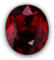 Oval Ruby Stone