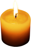 Single Small Candle