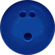 Blue Bowling Ball