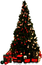 Christmas Tree Vintage Train