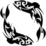 Double Koi Fish Tattoo