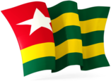 Togo Flag Wave