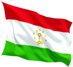 Tajikistan Flag Wave