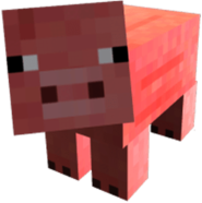 Minecraft Pig Looking At You