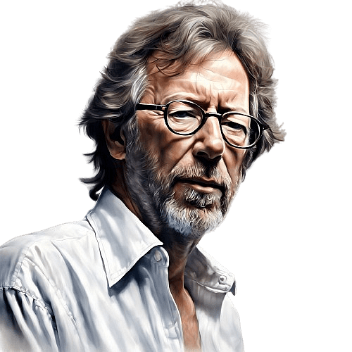 Eric Clapton Portrait