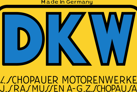 Dkw Emblem Gelb Blau Schwarz