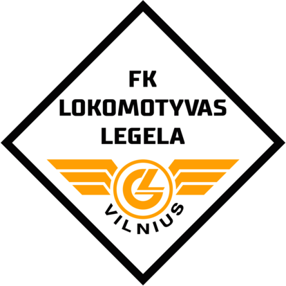 FK Lokomotyvas-Legela Vilnius (late 90's logo)