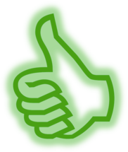 Thumb Up Green
