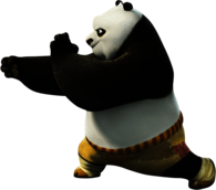 Kung Fu Panda Left Fighting