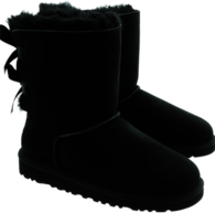 Black UGG Winter Boots For Kids
