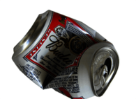 Budweiser Crushed Can
