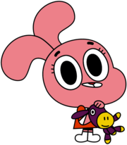 Anais Watterson Holding Toy