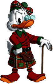 DuckTales McScrooge Scottish Outfit