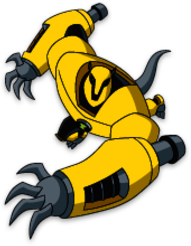Ben 10 Armodrillo Flying