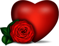 Rose and Heart