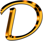 Capital Letter D
