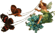 Fairy With Butterflies