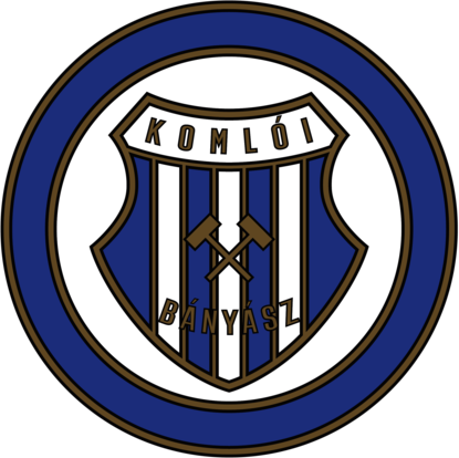 Bányász Komlói (1960's logo)
