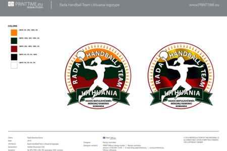 Rada Handball team Lithuania