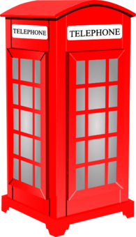 Phone Booth Clipart