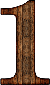 Wooden Number 1