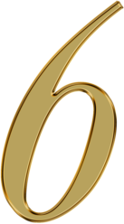Number 6 Golden