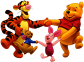 Winnie the Pooh and Friends Dancing