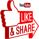 Like and Share on Youtube