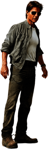 Tom Cruise casual outfit