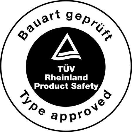 TUV Bauart gepruft