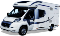 Blue Camp Motorhome