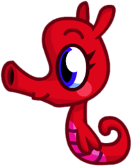 Stanley the Songful Seahorse Looking To the Left