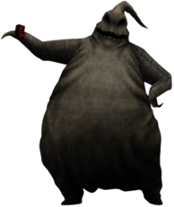 Oogie Boogie Boogyman Holding Dice