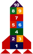 Rocket Hopscotch