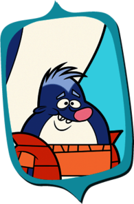 Dave the Skunk In the Mirror